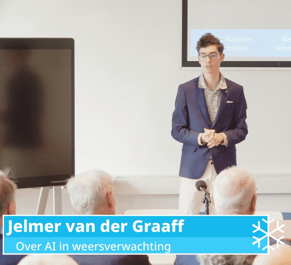 Screenshot uit de opname van de Wintermeeting